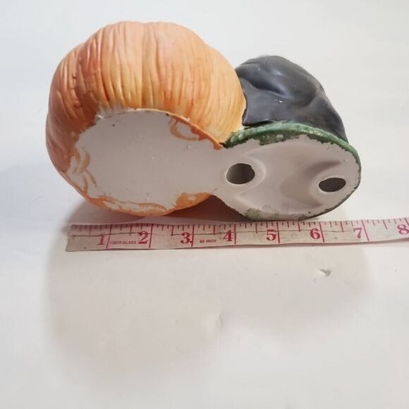 Vintage Halloween Witch Pumpkin Ceramic Tea Light Candle Holder - Picture 11 of 16